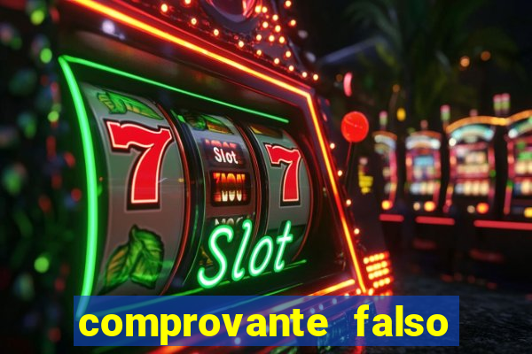 comprovante falso de 50 reais